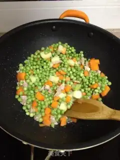 Make Peas and potatoes and carrots step 4