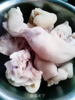 Make Pig hoof freeze step 4
