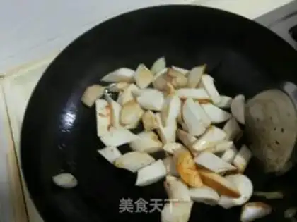 Make Red apricot mushroom step 3