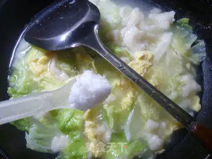Make Round cabbage eggs step 12