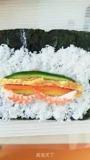 Make Nice sushi step 7
