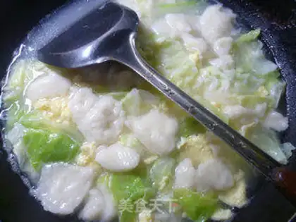 Make Round cabbage eggs step 14