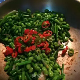 Make Garlic beans step 6