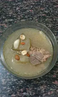 Make Cold melon gravy soup step 4
