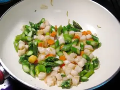 Make Shrimp sashimi step 6