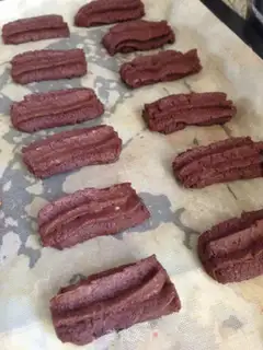 Make Chocolate cookies step 4