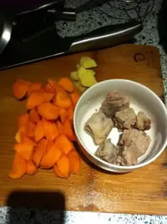 Make Carrot steak step 1