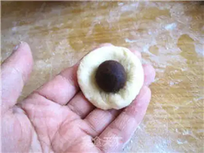 Make Bean-bread little balls step 9