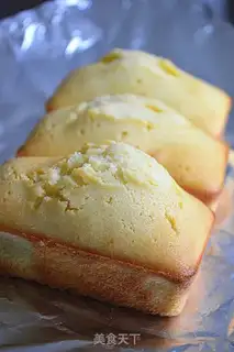 Make A pound of butter cake toast step 7