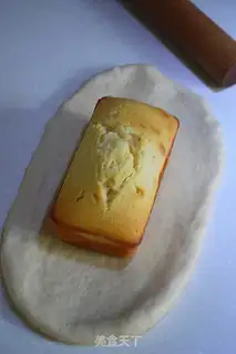 Make A pound of butter cake toast step 8