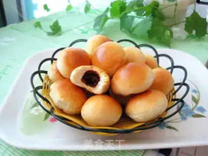 Make Bean-bread little balls step 14