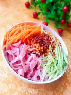 Make Colored cold noodles step 8