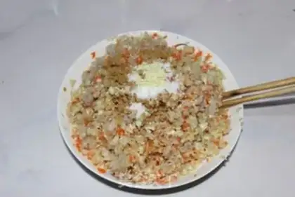 Make Meat puddles step 2