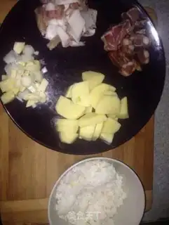 Make Potato rice step 0