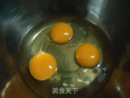 Make Egg cookies step 2