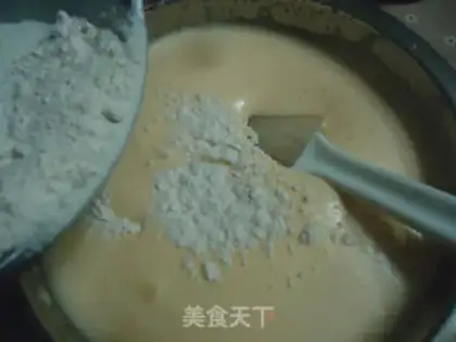 Make Egg cookies step 4