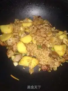 Make Potato rice step 7