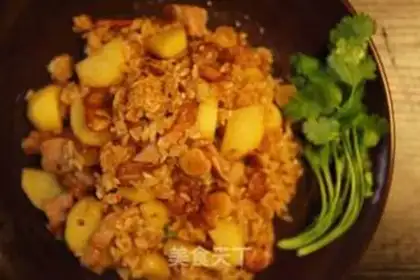 Make Potato rice step 8