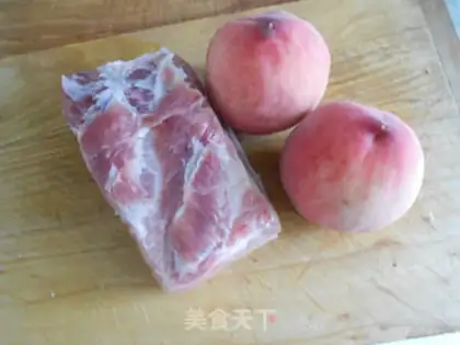Make Peaches step 0