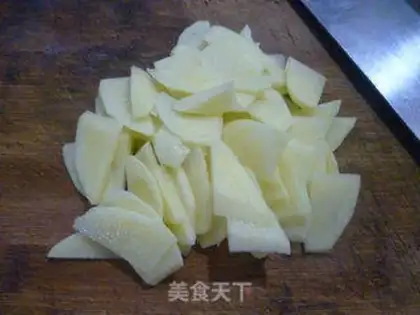 Make Potato crotch step 1