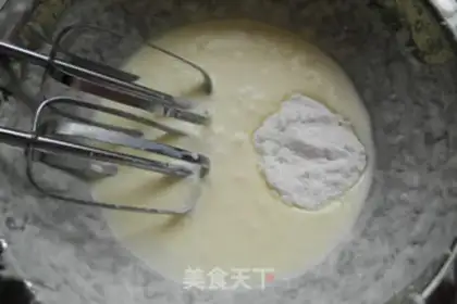Make Blueberry ice cream step 2