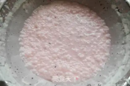 Make Blueberry ice cream step 4