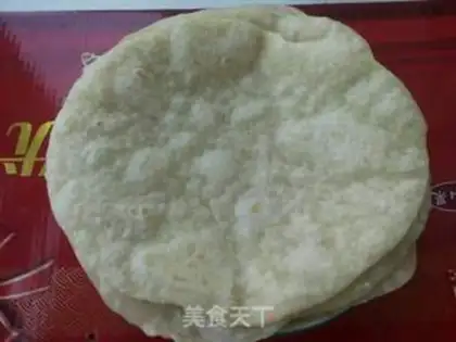 Make Old Beijing chicken roll step 5