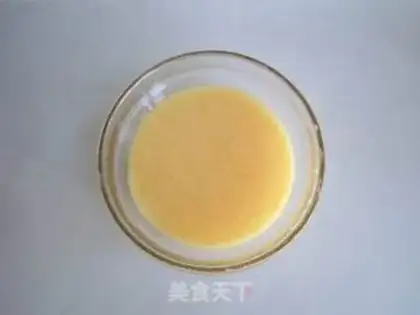 Make Egg yolk pie step 7