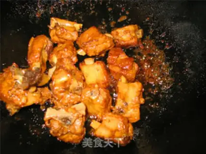 Make Sugar vinegar ribs step 6