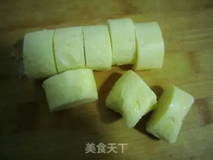 Make Egg yolk pie step 9