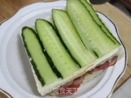 Make Egg bag sandwich step 7