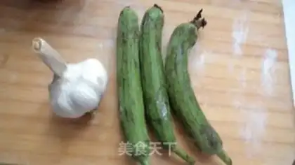 Make Garlic melon step 0