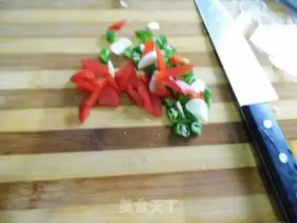 Make Pyramid bean crotch step 1