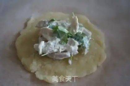 Make Brazilian chicken bun step 5