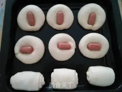 Make Ham and bread step 4