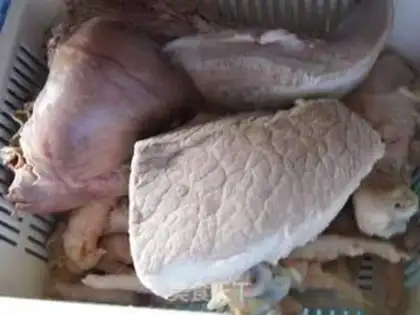 Make Five fragrances of pig heart step 1