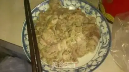 Make Sour soup, fat cow step 0