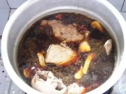 Make Five fragrances of pig heart step 7