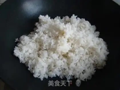 Make Gold and silver egg fried rice step 6