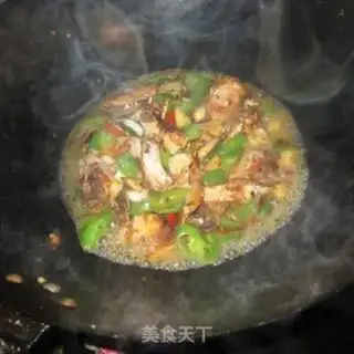 Make A melon with green pepper step 7