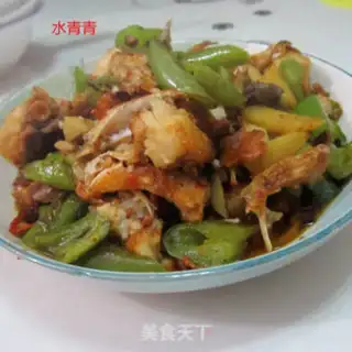 Make A melon with green pepper step 9