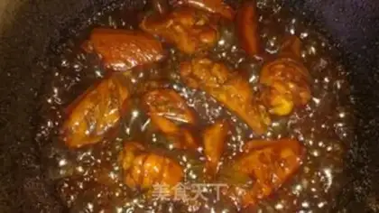Make Chicken wings of red beer step 3