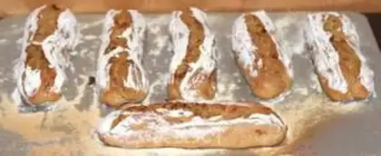 Make A fig tree branch bread step 8