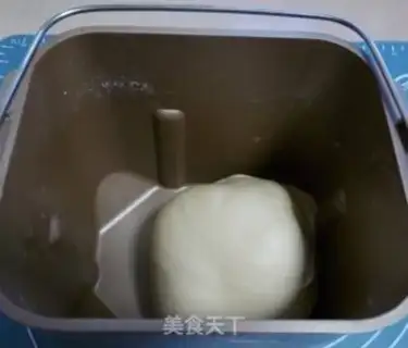 Make Red bean toast step 1