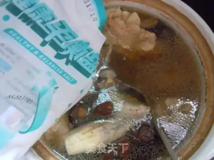Make Carnival mushroom chop soup step 5