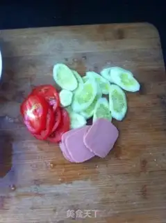 Make Ham sandwich step 1