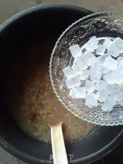 Make Red and green porridge step 4