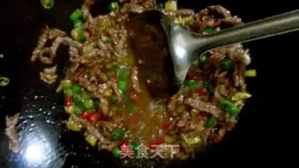 Make White beef silk step 7