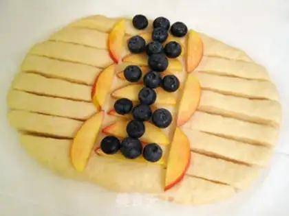 Make Blueberry peach bread step 7