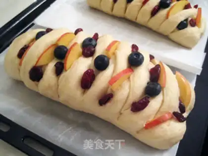 Make Blueberry peach bread step 10